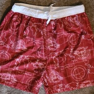 CASTAWAYS MEN'S SWIM TRUNKS SIZE LARGE
